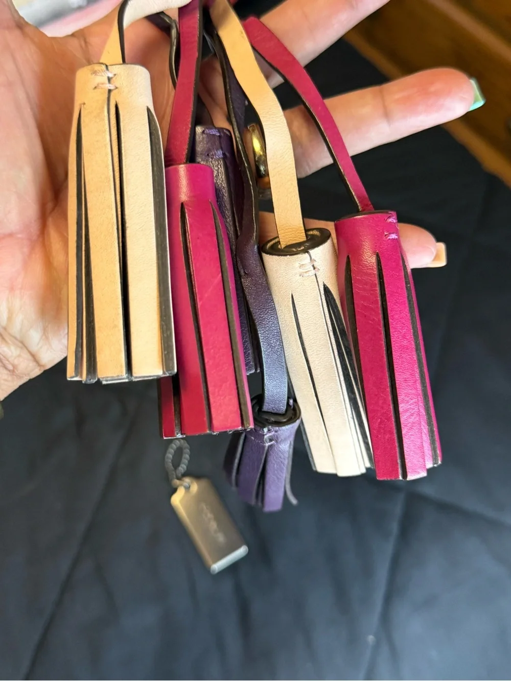Coach Tassels & Metal Hangtag Accessory Bundle - Picture 6 of 13
